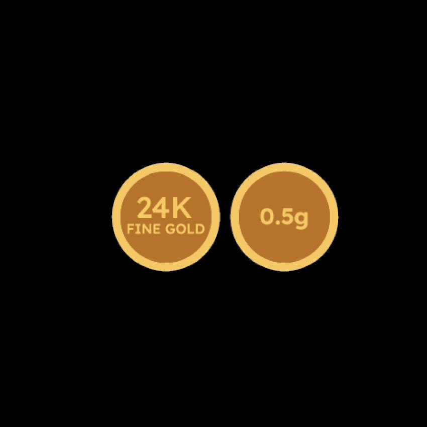 tanamduit Emas Logam Mulia I Love You Mom Big Gold [0,5 gram]-2