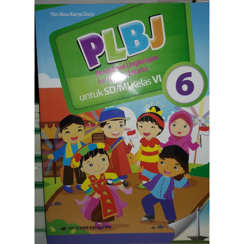 Jual buku PLBJ kelas 6 penerbit erlangga KTSP2006 Diskon