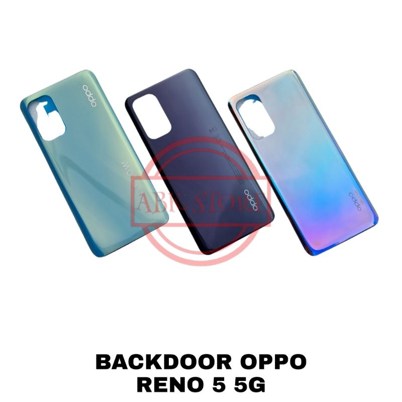 TUTUP BELAKANG BACKDOOR BACKCOVER BACK CASING OPPO RENO 5