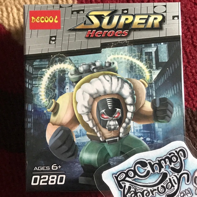 LEGO DECOOL 0280 SUPER HEROES BIG FIGURE BANE BATMAN