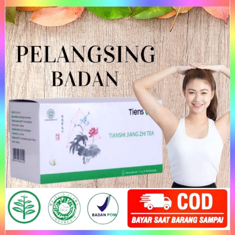 teh penurun berat badan tianshi jiang zhi tea / teh penurun herbal alami tianshi ori