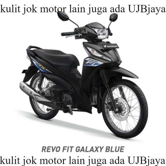 Sarung Jok Motor Revo Fit Fi Original / BAHAN ORI POLOS Kulit Jok Motor Revo Fit Fi S12