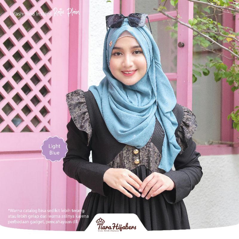 Jilbab Instan // PHRP // tiara Hijabers-LIGHT BLUE
