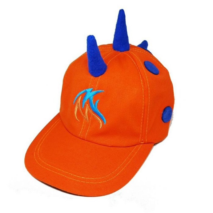 Topi Anak / Balita Bordir Karakter Kartun / Topi Anak Tanduk Laki Perempuan 1-8 Tahun