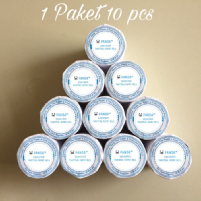 

PAKET KERTAS KASIR STRUK PAPER ROLL 58x40MM THERMAL POS MINI PRINTER BLUETOOTH ANDROID & IOS