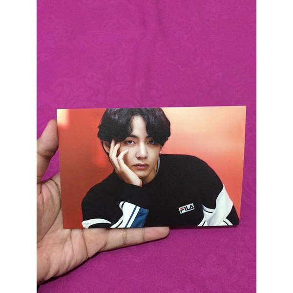 Postcard Taehyung BTS X FILA & Bang Bang Con Live