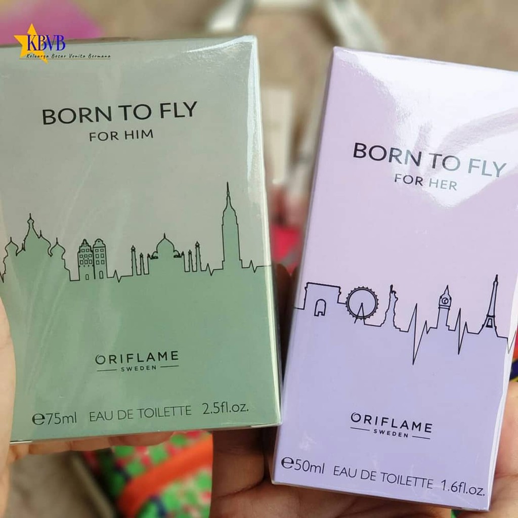 Parfum brn to fly for her and him