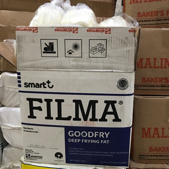 

Minyak Goreng Filma Filma Beku dan Padat - Good Fry Deep Frying Fat 15kg