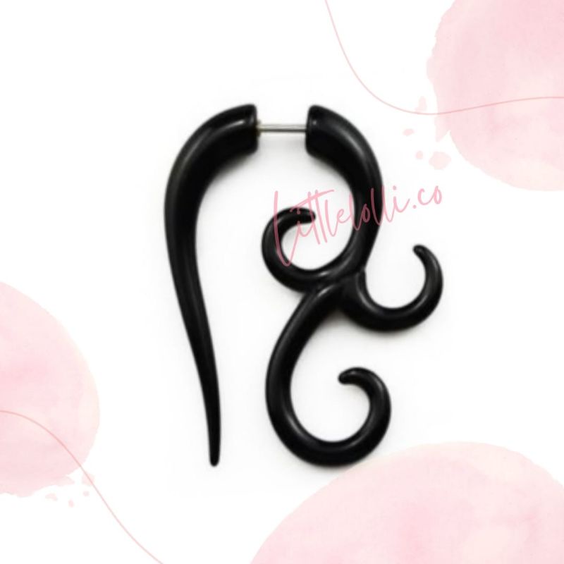 ANTING PRIA WANITA 2 PCS Fake Piercing <Tindik Palsu> / Anting Etnik / Anting Khas Bali / Craft Dewa