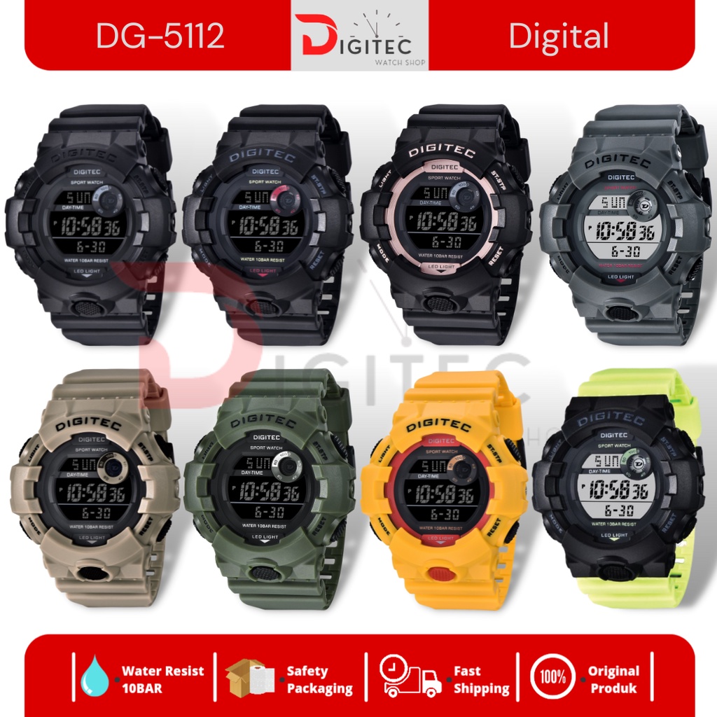 Jam Tangan DIGITEC DG-5112/DG 5112/DG5112 Digitec Original 100%