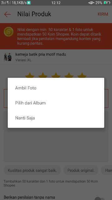 Kemeja Batik Pria Modern Lengan Panjang Motif Kembang Tulip