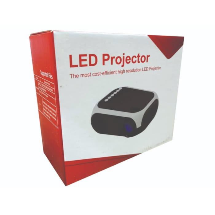 

Irled | Mini Projector / Proyektor Mini 1000 Lumens V3 Led Full Hd