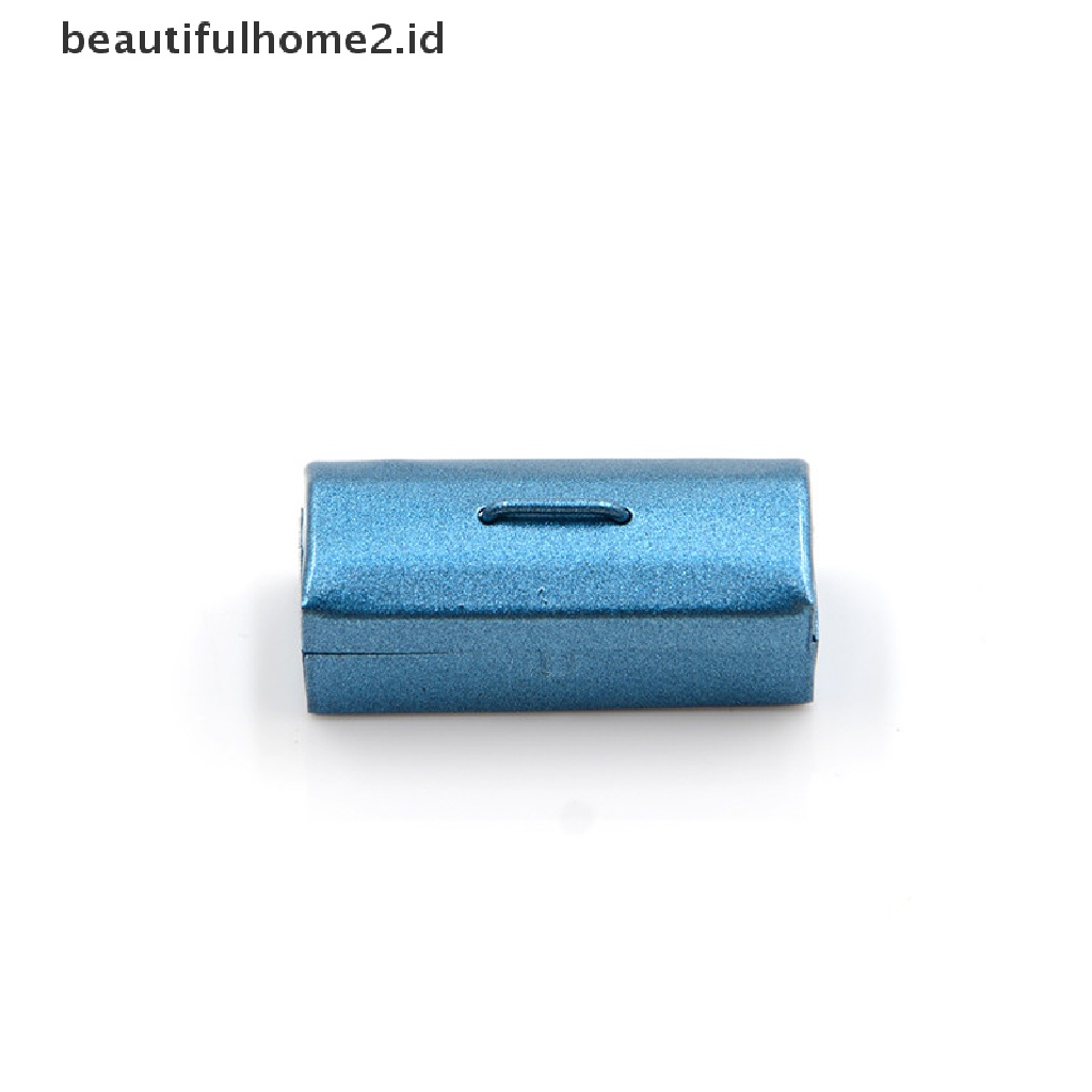 (beautifulhome2.id) Mainan Miniatur Kotak Perkakas Metal Warna Merah / Biru Skala 1: 12 Untuk Rumah Boneka