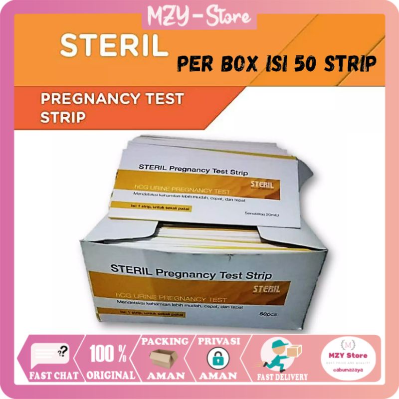 (Per Box) Steril Pregnancy Test Strip Test Pack Steril Pregnancy Per Box