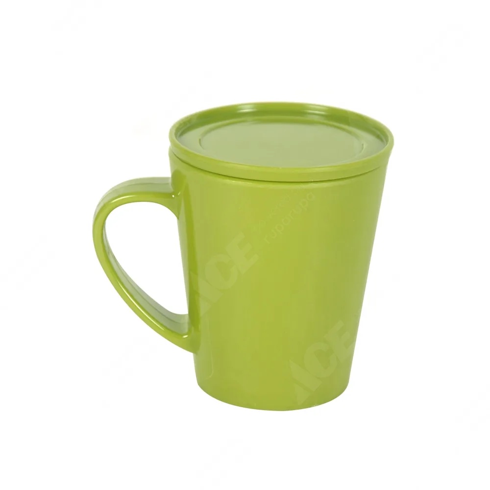 ACE Krischef Mug Melamine Dengan Tutup - Hijau SKU 10112157