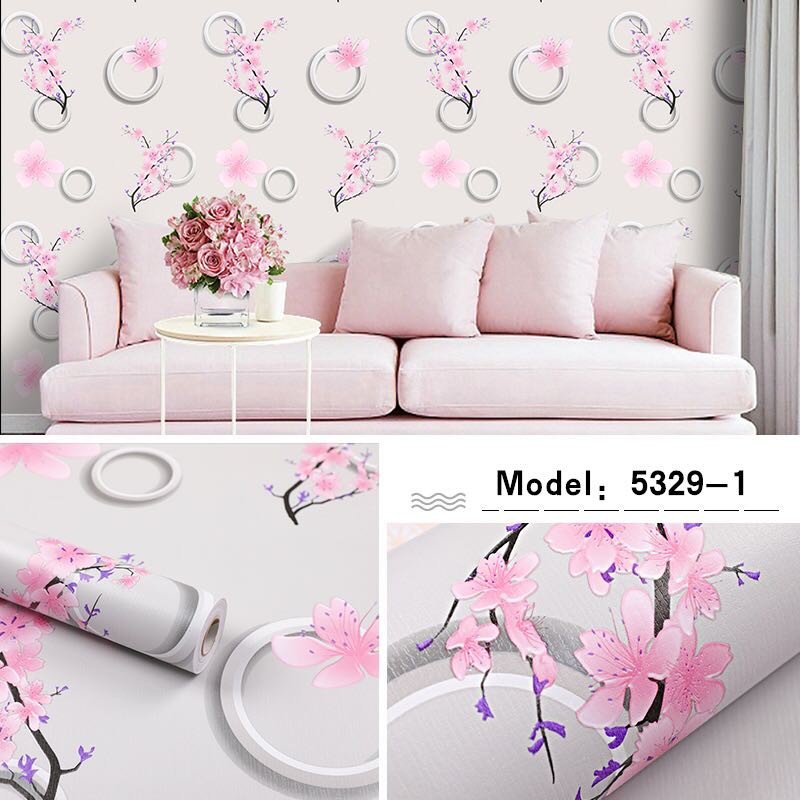 [COD] TERMURAH WALLPAPER STICKER 45CM X10M  / WALLPAPER DINDING/WALLPAPER 3D