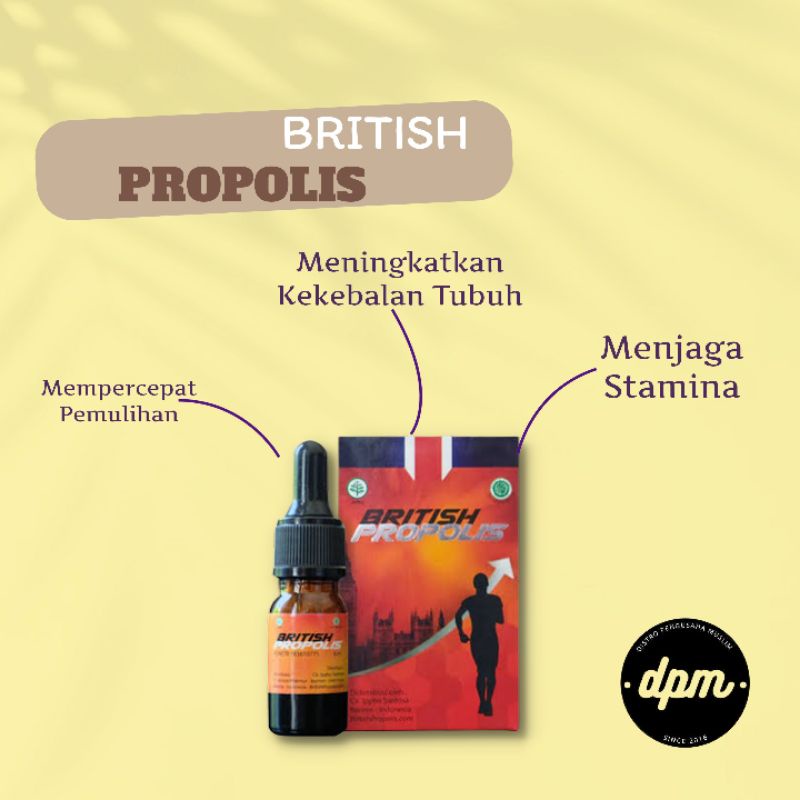 Propolis British Asli isi 6 ml