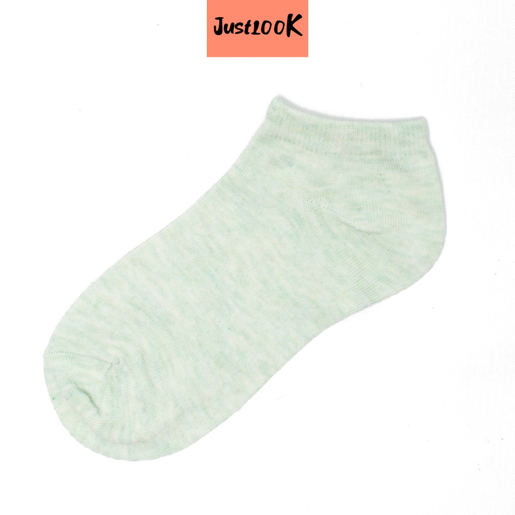 JustLook Kaos Kaki Ankle Remaja Polos Wanita Model Semata Kaki - Kaos Kaki Ankle Semata Kaki-4