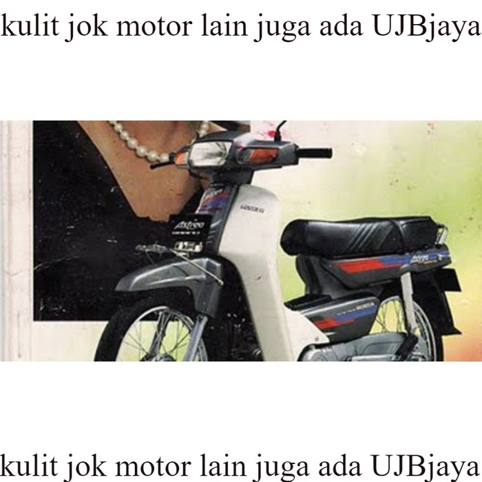 Sarung Jok Motor Astrea Grand BAHAN ORI Kulit Jok Motor Astrea Grand K3