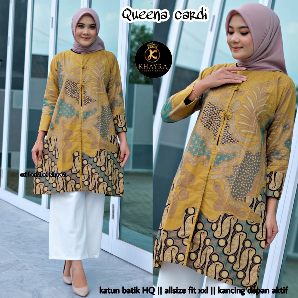 Queena cardi batik solo