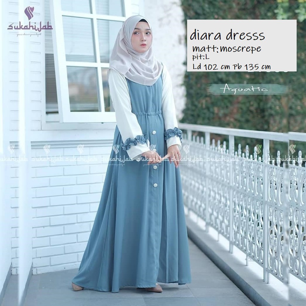 DIARA DRESS/ TERMURAH/TERKINI/TERLARIS