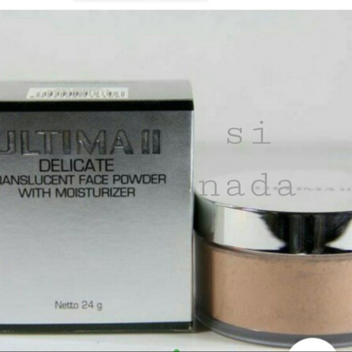COD ultima ii face powder 24g bedak tabur pink shell