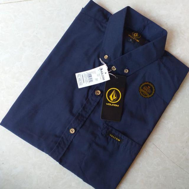 Kemeja Polos lengan pendek | kemeja polos-P. 12 (navi)