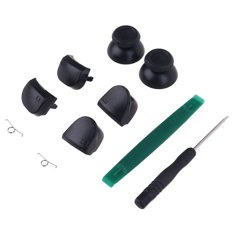 Btsg L2 R2 Trigger Button Metal Spring Thumb Grip Joystick Cover R2 L2 Tombol Trigger Komponen Untuk Gamepad