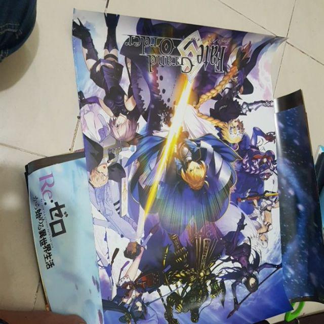 Paket Hemat Poster Anime Jumbo Size A2