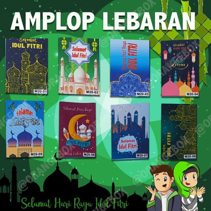 

Ready Stock Amplop Lebaran Murah ! 1 Pack Isi 100 Pcs !1 (Motif 1)