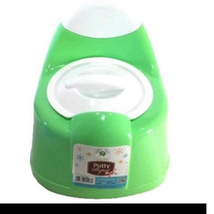 Pasti Ada ➤ Green Leaf 5108 Pispot Anak Duduk WC Jongkok / Potty Training Seat / Closet Duduk Anak 1