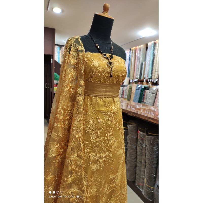 Kain Tile Brokat Lace Dress Kebaya Sale