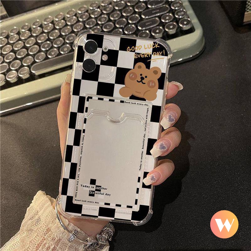 Soft Case Tpu Motif Kartun Beruang Untuk OPPO A95 A16 A55 A9 A5 A12 A74 A12E A15s A76 A3s A9 A5 A11 A15 A96 A36 A5s A7 A54 Reno 7 6k