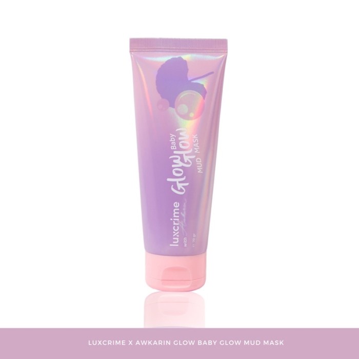 LUXCRIME X AWKARIN GLOW BABY GLOW MUD MASK