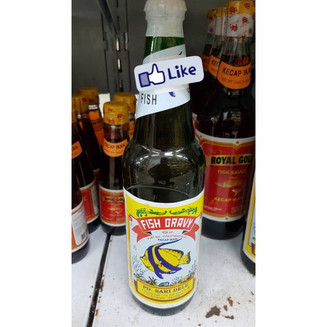

Kecap Ikan Fish Gravy 600ml (PINDAH KE BOTOL PLASTIK)