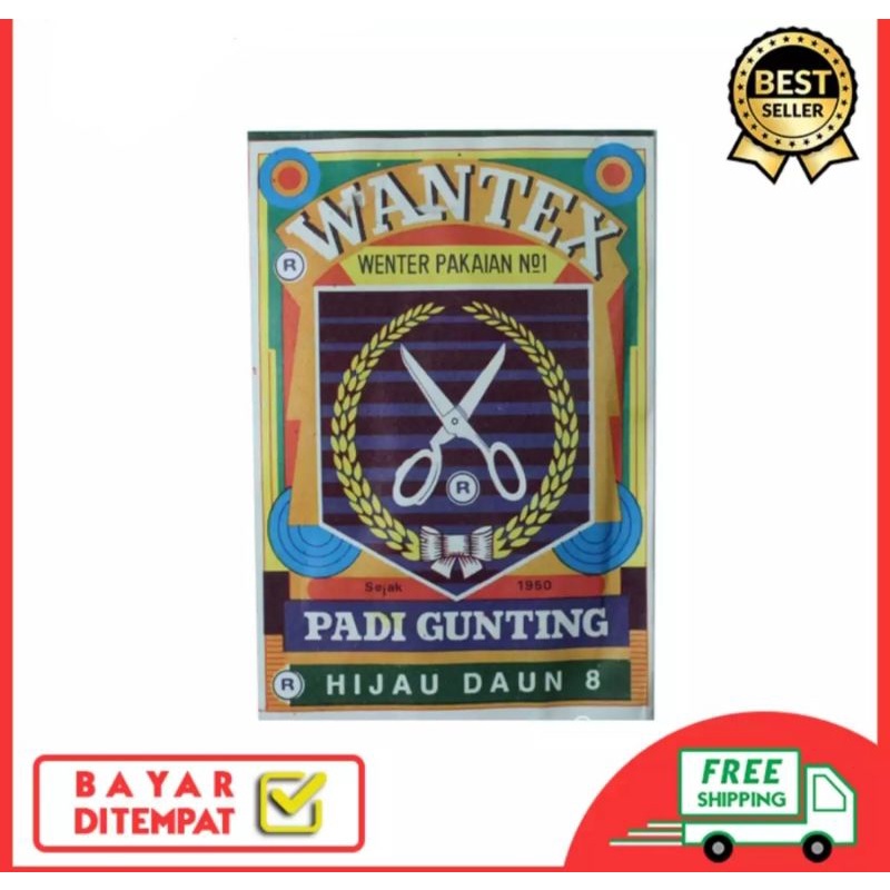 Wanter Wantex Pewarna Jeans Pakaian PADI GUNTING Tie dye Kain Wantek Sumbo Jumputan Ikat Celup Sumba