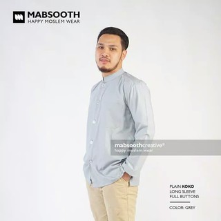 TERBARU Baju Koko Pria Muslim Dewasa Polos Lengan Panjang TERBARU Baju Koko Pria Muslim Dewasa Polos Lengan Panjang