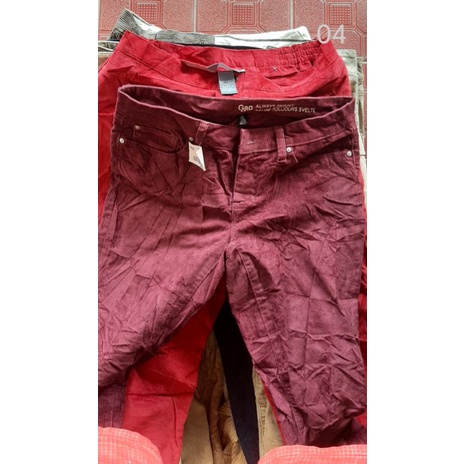 (04) SALE PAKET USAHA/BORONGAN CELANA PANJANG CORDUROY