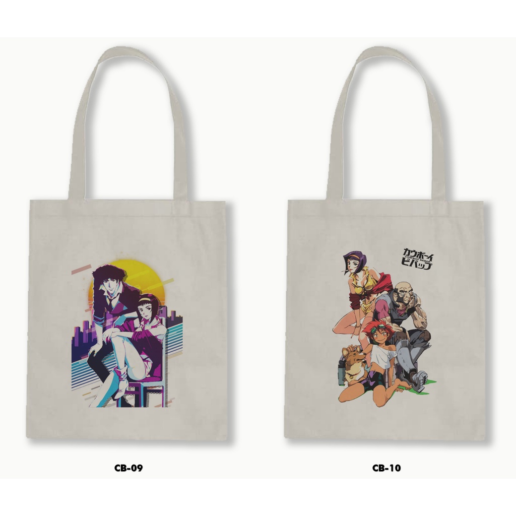 TOTE BAG BLACU - COWBOY BEBOP