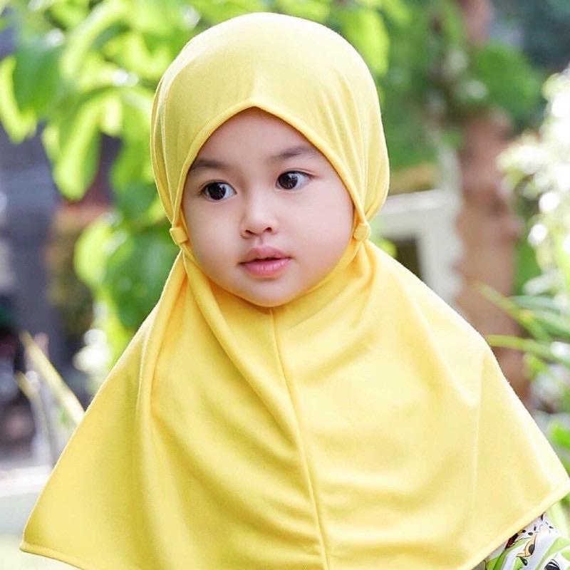 Bergo Maryam Anak 2-7 Tahun Premium Super Adem dan Lembut