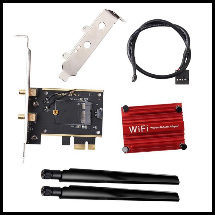 M.2 Ngff To Pci Express Wifi Pcie Adapter M2 Key E