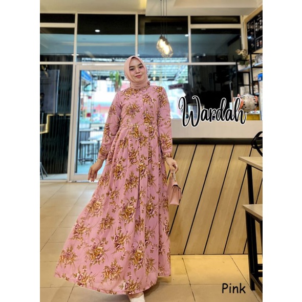 WARDAH casual Gamis kondanganhomedress