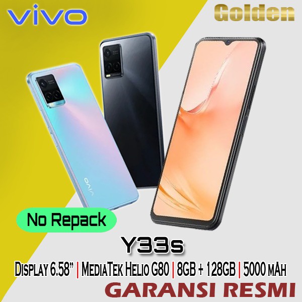 VIVO Y33S 8/128 Ram 8GB Internal 128GB Garansi Resmi