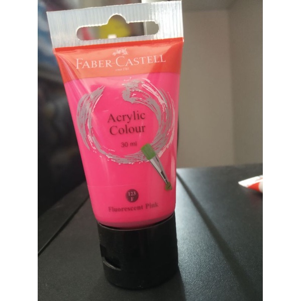 

Cat Acrylic FaberCastell Fluorescent Pink 30ML