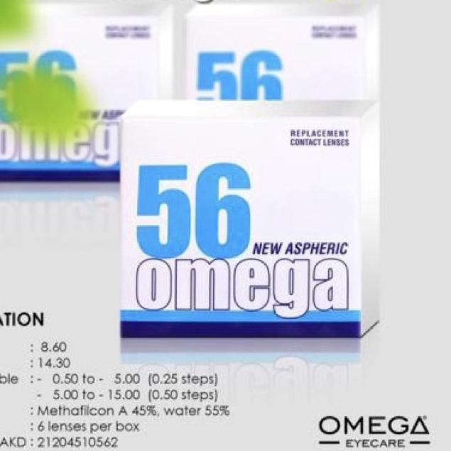 ♣ Softlens Bening omega 56 clear ✫