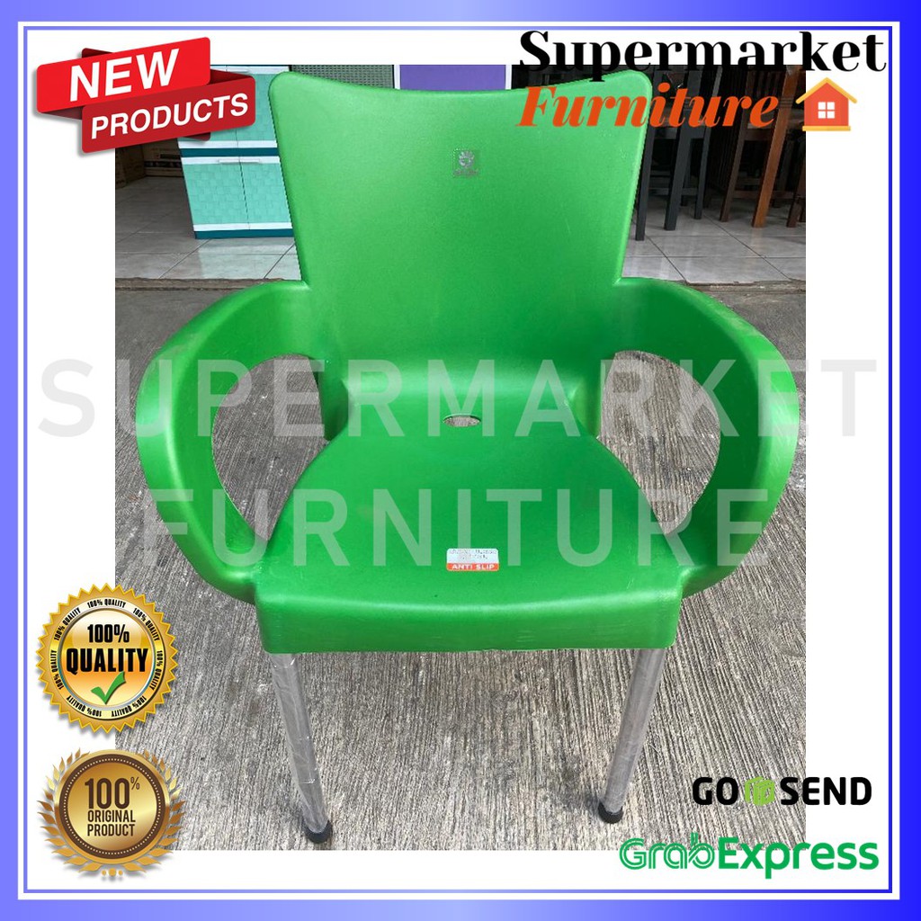 KURSI PLASTIK TERAS -  KURSI CAFE - KURSI TAMU PLASTIK SUNLIFE - Bangku