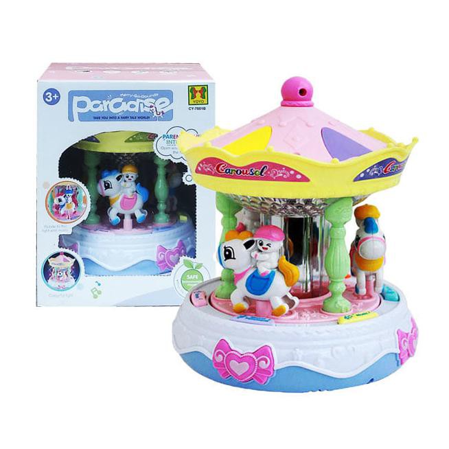 Beauty Merry Go Rounds Paradise Cy7001B - Mainan Bayi
