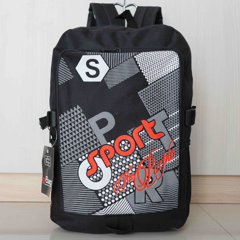 BELI 1 GRATIS 1 - TAS RANSEL ANAK SPORT RUSHTER BACKPACK SEKOLAH SD SMP KEREN TAS GENDONG COWOK