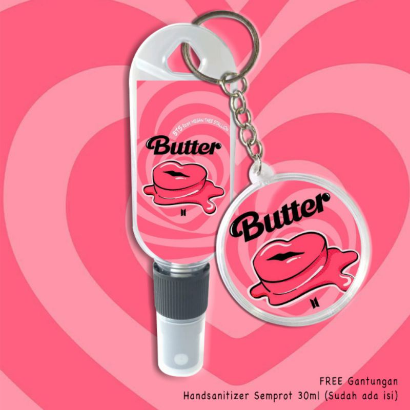 KAOS BTS BUTTER PINK/HAND SANITIZER BUTTER PINK