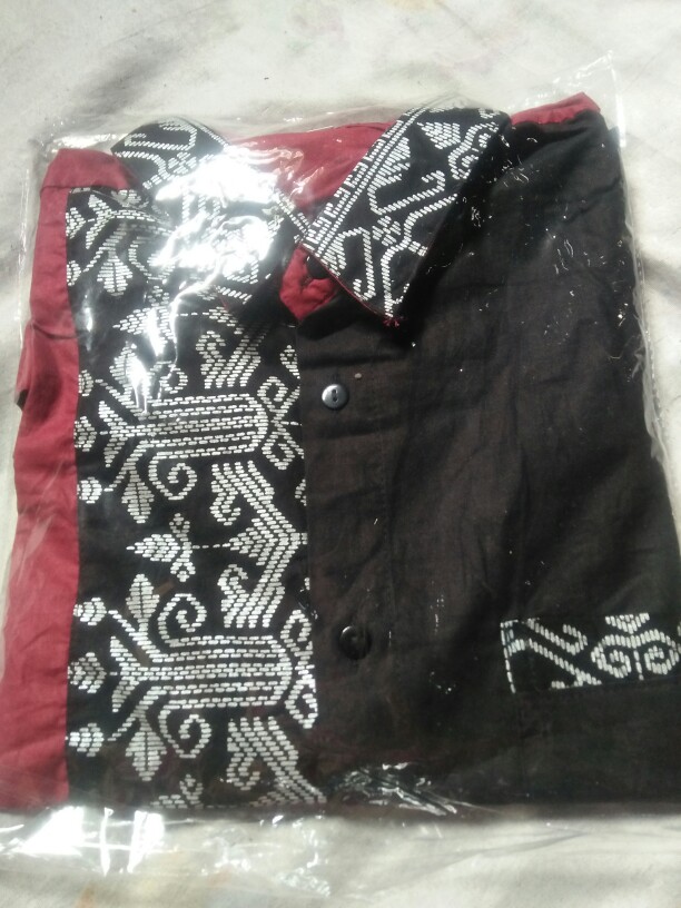 Kemeja Batik Lengan Pendek Baju Batik Pria Baju Pria Kemeja Formal Hem Keren Modis.